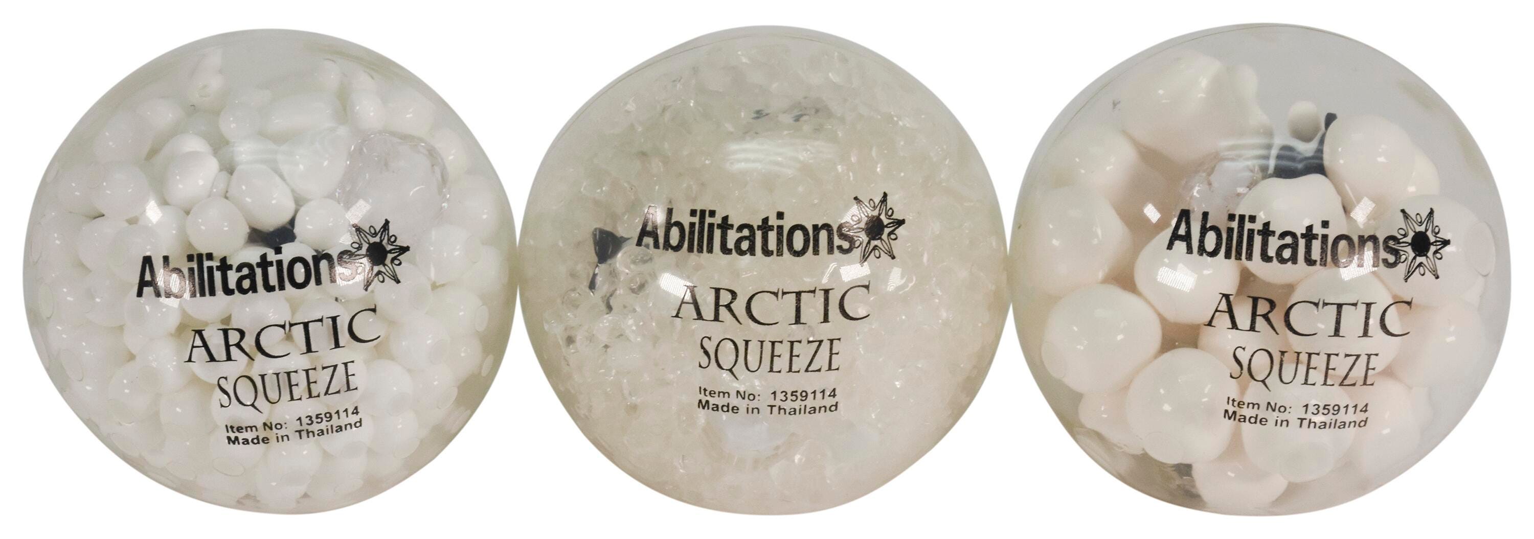 Abilitations Arctic Squeeze Fidget Balls, Set of 3, Item Number 1359114